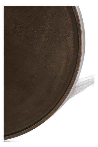 Kovový kulatý odkládací stolek ø 43 cm Tobias – Light & Living