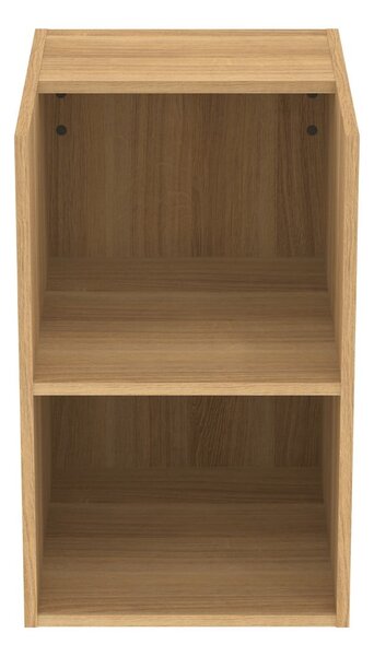 Nízká závěsná koupelnová skříňka v dekoru dubu v přírodní barvě 40x63 cm i.Life B – Ideal Standard
