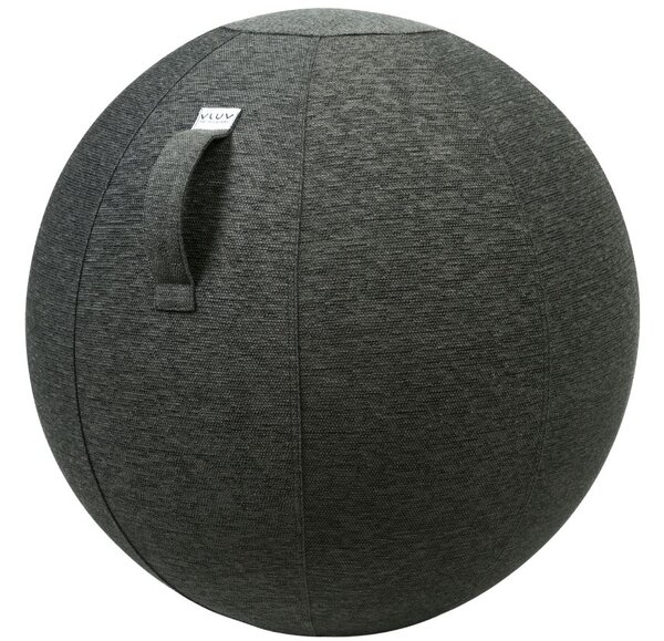 Antracitový sedací / gymnastický míč VLUV STOV Ø 65 cm