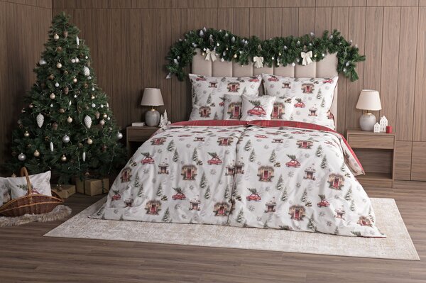 Povlečení Nostalgic Bavlna deluxe digitál 1x 140/200, 1x 70/90