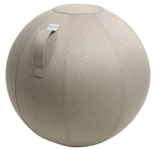 Béžový sedací / gymnastický míč VLUV LEIV Ø 75 cm