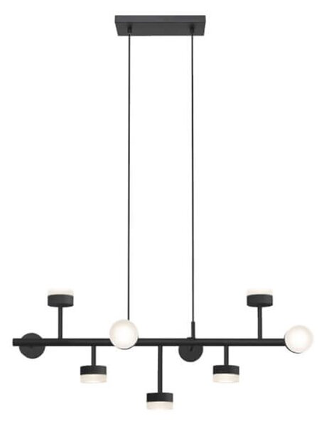 Klausen 149004 - LED Lustr na tyči COMFORT 9xLED/5W/230V černá