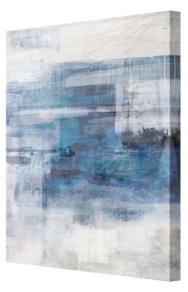 Obraz na plátně Blue Abstract