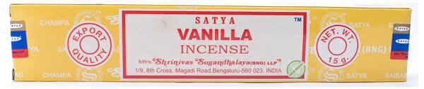 Satya Sai Baba Vanilka - vonné tyčinky Satya Sai Baba 15 g
