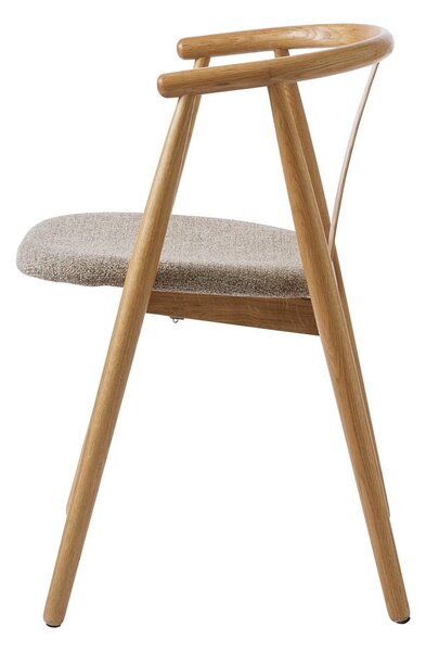 Jídelní židle v béžovo-přírodní barvě Relate – Unique Furniture