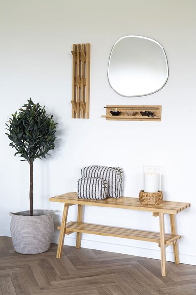 Bambusový nástěnný věšák v přírodní barvě Ember – House Nordic