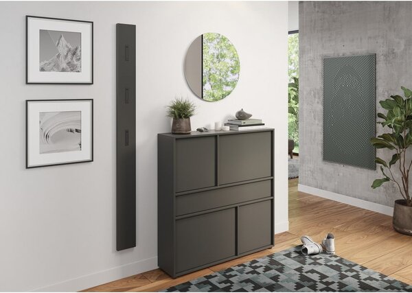 Antracitová skříňka 83x63x25 cm Ameca 2.0 – Germania
