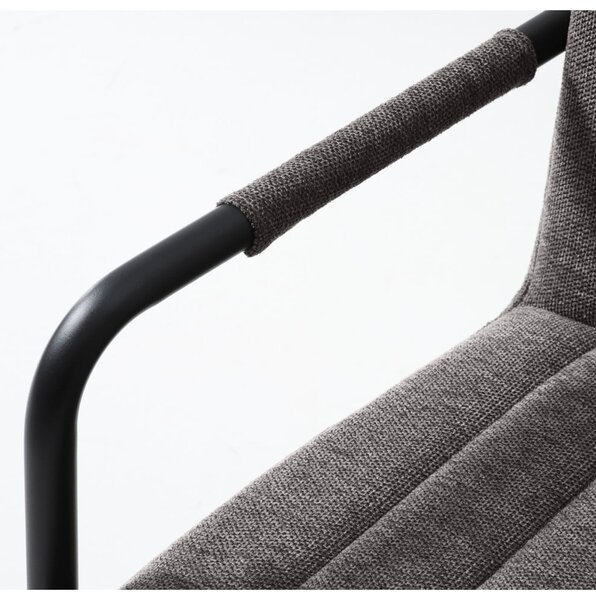 Tmavě šedá jídelní židle Trout – Unique Furniture