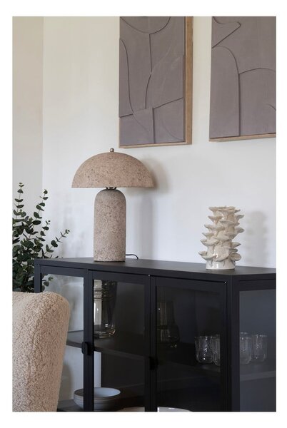 Krémová stolní lampa (výška 49,5 cm) Astley – House Nordic