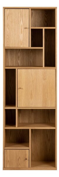 Knihovna v dekoru dubu v přírodní barvě 61x180 cm Rangoon – Actona