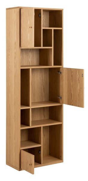 Knihovna v dekoru dubu v přírodní barvě 61x180 cm Rangoon – Actona