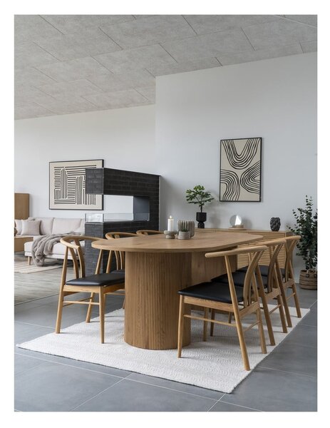 Jídelní stůl v dekoru topolu 100x210 cm Boavista – House Nordic