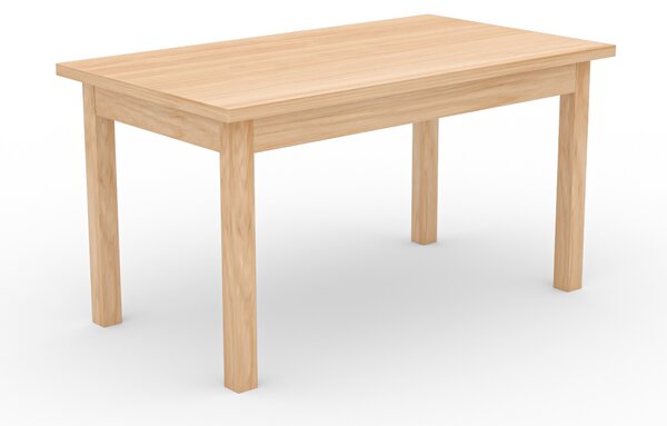 Jídelní stůl pro 6 osob 140x80 cm CADLA 11 - dub craft