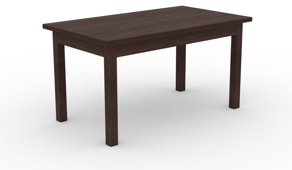 Jídelní stůl pro 6 osob 140x80 cm CADLA 10 - tmavý ořech