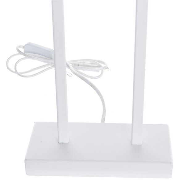 Stolní lampa White Parot 78cm