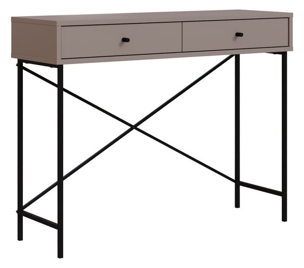 Šedobéžový konzolový stolek 35x110 cm Titan – Marckeric