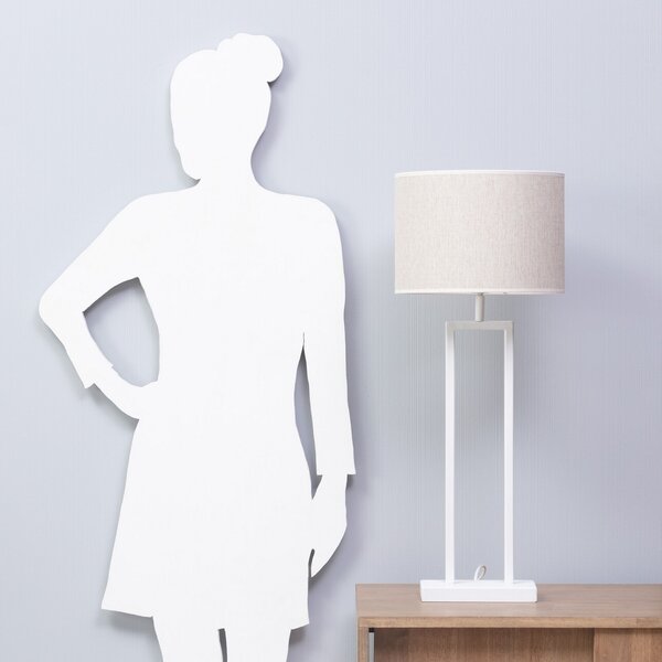 Stolní lampa Snow White 78cm