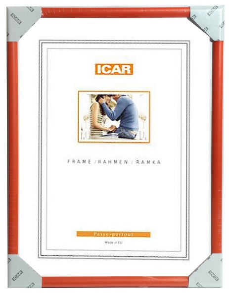 ICAR Fotorámeček dřevěný DRW H 30x40 - 12 oranžový