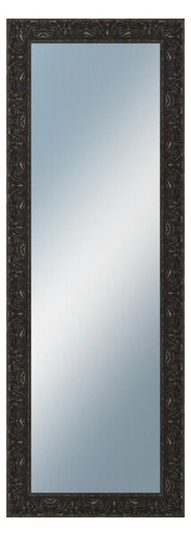 DANTIK - Zarámované zrcadlo - rozměr s rámem cca 50x140 cm z lišty PRAHA černá (2753)