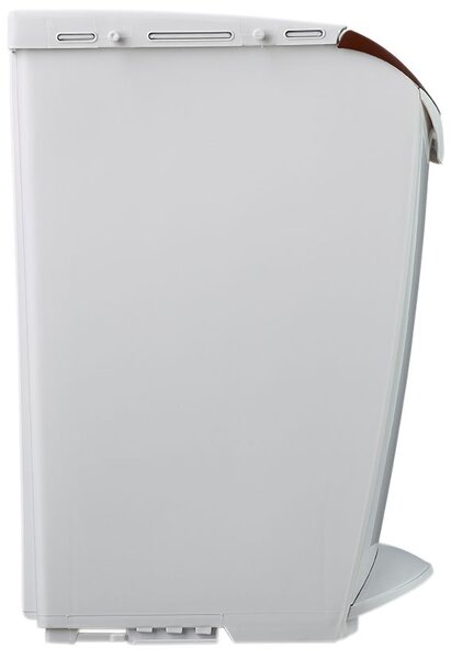 Rossignol SAS Koš na tříděný odpad stohovatelný Rossignol Bakatri 50724, hnědý, 25 L