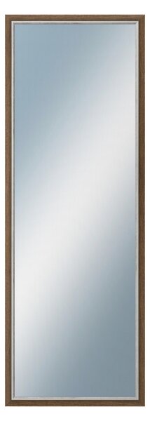 DANTIK - Zarámované zrcadlo - rozměr s rámem cca 50x140 cm z lišty TAIGA sv.hnědá (3106)