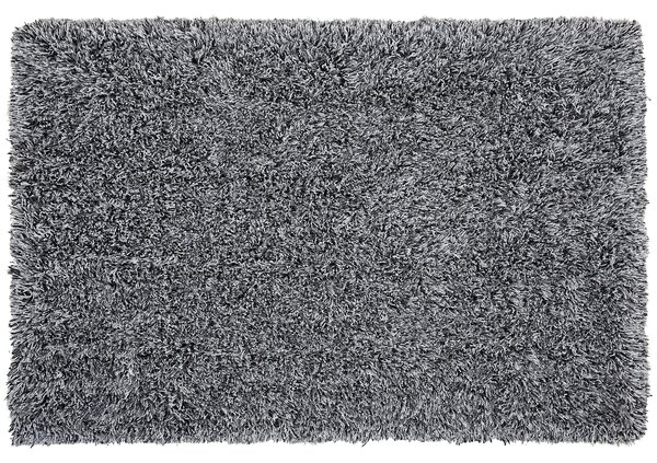 Koberec Shaggy 200 x 300 cm melanž černo-bílý CIDE