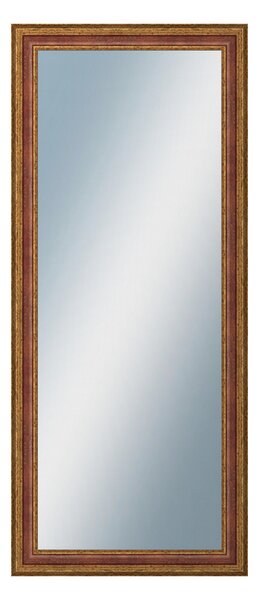 DANTIK - Zarámované zrcadlo - rozměr s rámem cca 60x140 cm z lišty HRAD červená (3006)