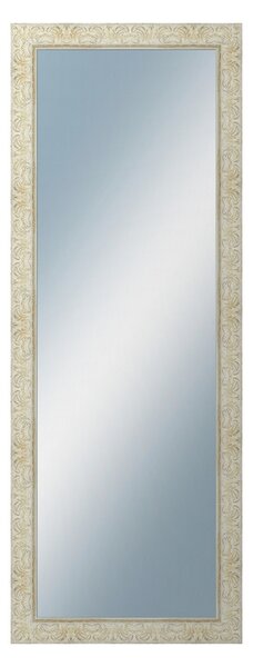 DANTIK - Zarámované zrcadlo - rozměr s rámem cca 60x160 cm z lišty PRAHA bílá (2930)