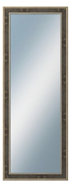 DANTIK - Zarámované zrcadlo - rozměr s rámem cca 60x160 cm z lišty TOOTH zlato černá (2780)
