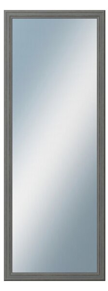 DANTIK - Zarámované zrcadlo - rozměr s rámem cca 60x160 cm z lišty STEP tmavěšedá (3021)
