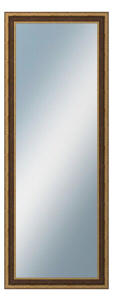DANTIK - Zarámované zrcadlo - rozměr s rámem cca 60x160 cm z lišty KLASIK hnědá (3004)