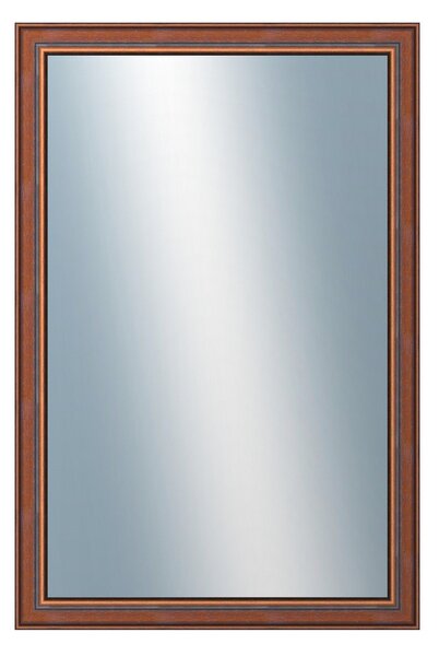 DANTIK - Zarámované zrcadlo - rozměr s rámem cca 80x120 cm z lišty ANGLIE hnědá (561)