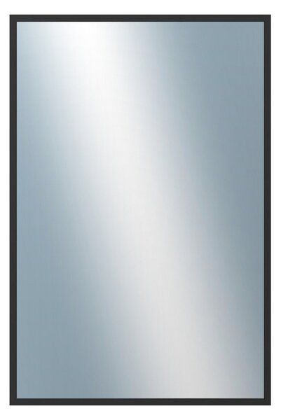 DANTIK - Zarámované zrcadlo - rozměr s rámem cca 80x120 cm z lišty Hliník černá | P05-021 (7005021)