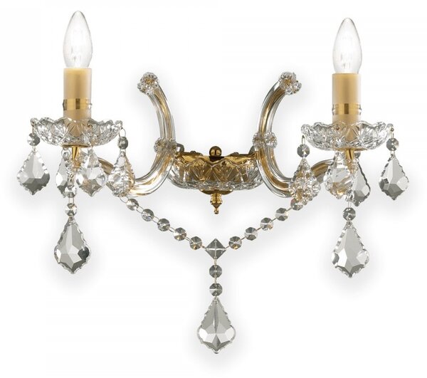 Nástěnné svítidlo Ideal lux FLORIAN 035659 - zlatá