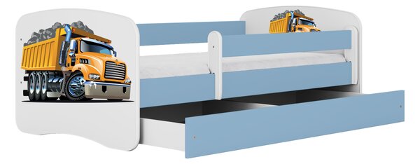 Kocot kids Dětská postel babydreams tatra modrá, varianta 70x140, bez šuplíků, bez matrace