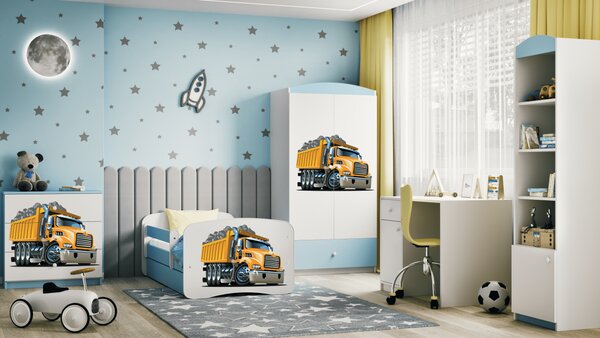 Kocot kids Dětská postel babydreams tatra modrá, varianta 70x140, bez šuplíků, bez matrace