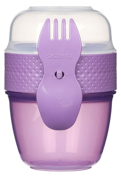 Sistema Svačinový kelímek To Go 515 ml Barva: misty purple