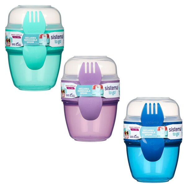 Sistema Svačinový kelímek To Go 515 ml Barva: misty purple