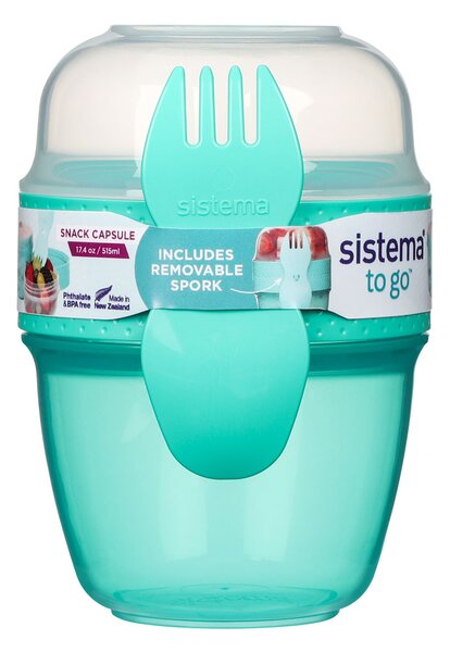 Sistema Svačinový kelímek To Go 515 ml Barva: misty purple
