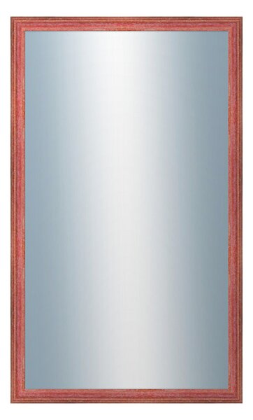 DANTIK - Zarámované zrcadlo - rozměr s rámem cca 60x100 cm z lišty LYON červená (2707)