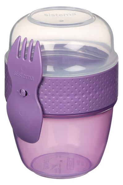Sistema Svačinový kelímek To Go 515 ml Barva: misty purple