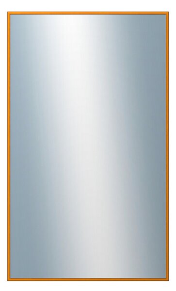 DANTIK - Zarámované zrcadlo - rozměr s rámem cca 60x100 cm z lišty Hliník oranžová | P269-217 (7269217)