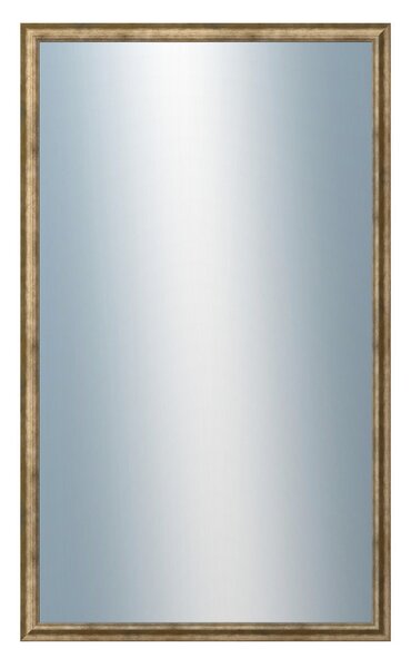 DANTIK - Zarámované zrcadlo - rozměr s rámem cca 60x100 cm z lišty TRITON bílý bronz (2140)