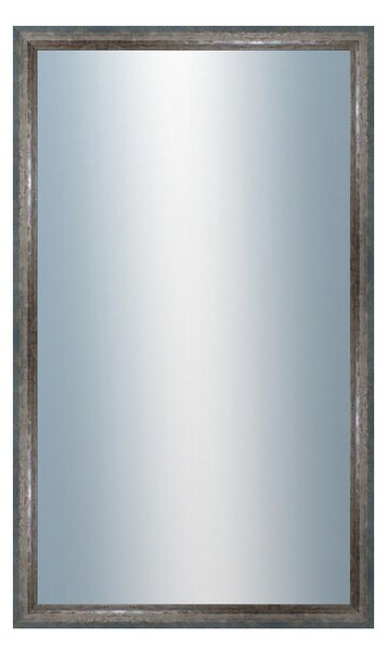 DANTIK - Zarámované zrcadlo - rozměr s rámem cca 60x100 cm z lišty NEVIS modrá (3052)