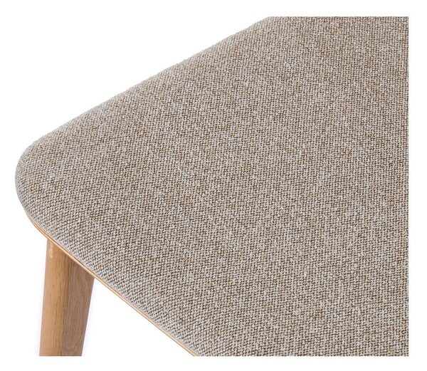 Jídelní židle v béžovo-přírodní barvě Livo – Unique Furniture
