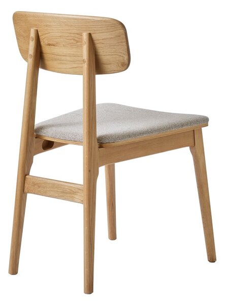 Jídelní židle v béžovo-přírodní barvě Livo – Unique Furniture