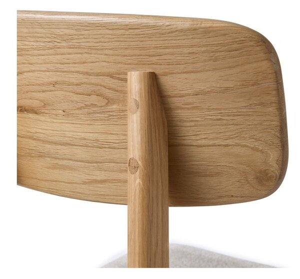 Jídelní židle v béžovo-přírodní barvě Livo – Unique Furniture