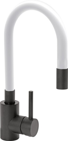 FALA Baterie dřezová BLACK FLEXIBLE bílá FALA
