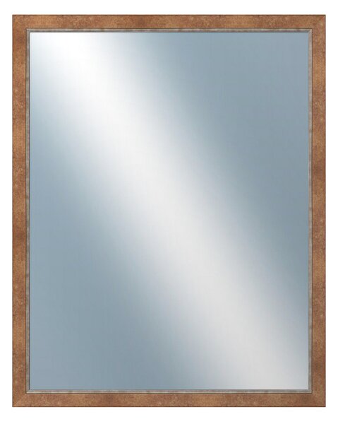 DANTIK - Zarámované zrcadlo - rozměr s rámem cca 40x50 cm z lišty TOMAS měděná (2937)