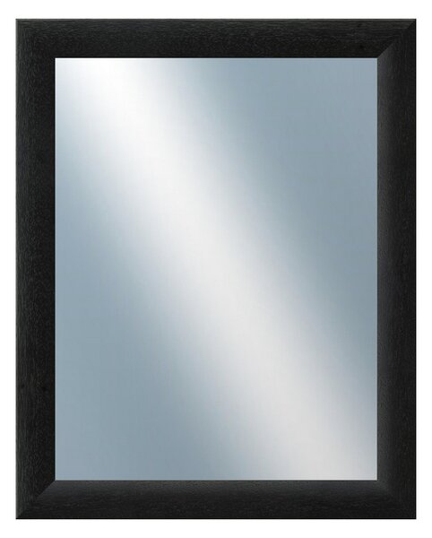 DANTIK - Zarámované zrcadlo - rozměr s rámem cca 40x50 cm z lišty LEDVINKA černá (1446)